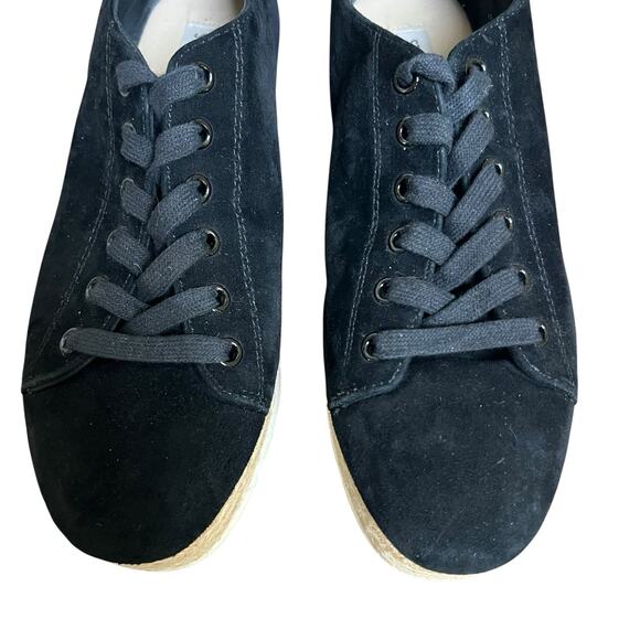 Steve Madden Black Karma Espadrille Platform Sneakers Womens size 8M - Picture 3 of 11